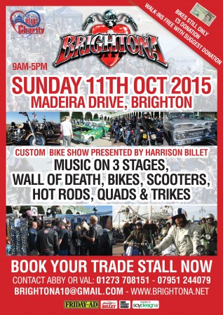 Brightona Festival - Trikes - Hot Rods - Trike Design will be at this event