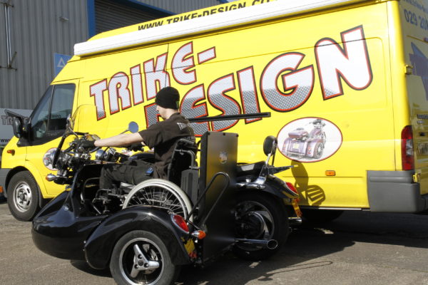wheel chair adapted trike